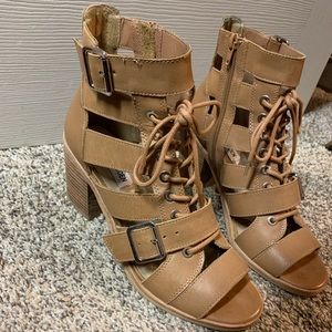 Lace up sandals